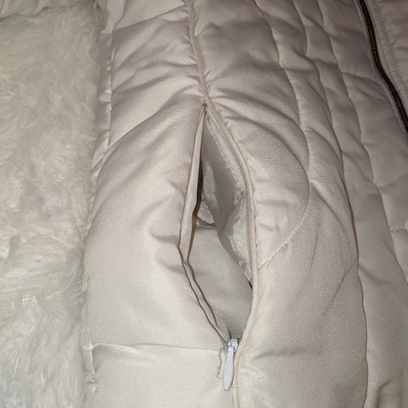 Kc collections White winter kids coat - Picture 3 of 16